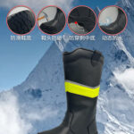 Emergency fire boots