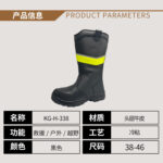 Emergency fire boots