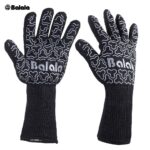 High temperature silicone gloves