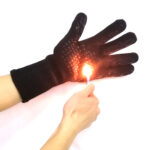 High temperature silicone gloves