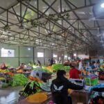 Reflective two-piece raincoat