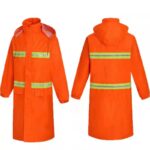 Reflective two-piece raincoat